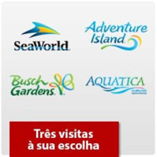 Black Friday - SeaWorld Orlando Three Park Ticket (3 anos ou +) 